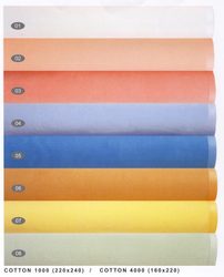 Κουβέρτα βαμβακερή μονόχρωμη (8 χρώματα)